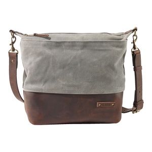 Gray Crossbody bag